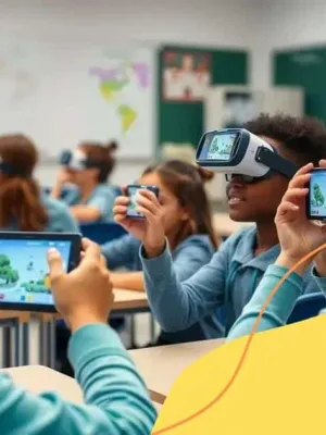 AR-powered learning experiences in K-12 schools