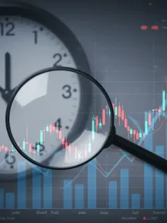 Financial chart showing economic indicators and projected interest rate shift by mid-2026