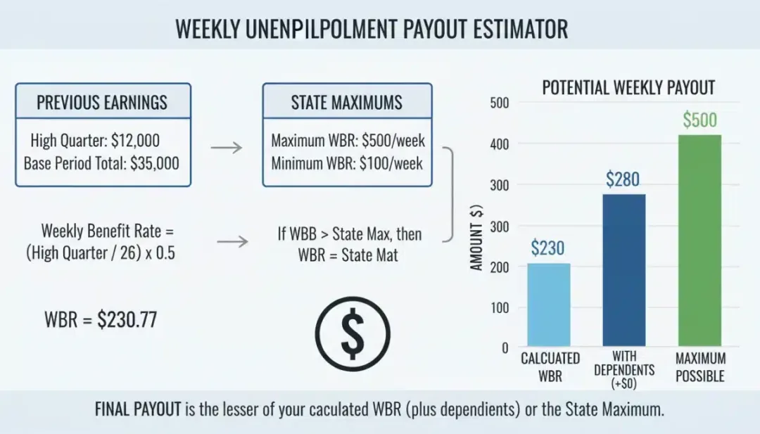Weekly Unemployment Payouts Calculation 2026