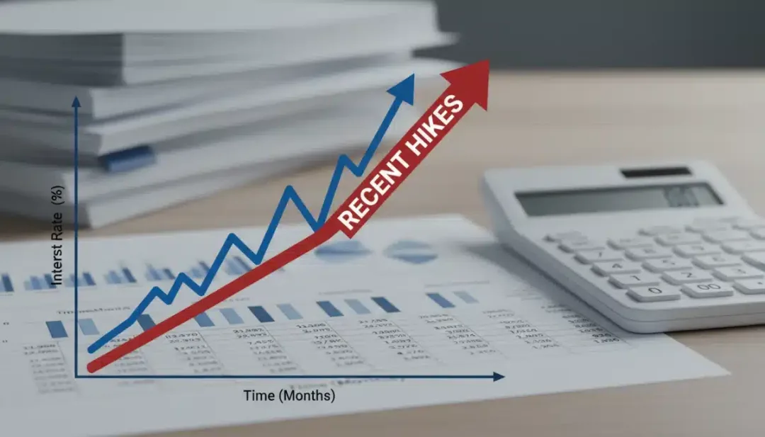 Upward trend in interest rates affecting mortgages