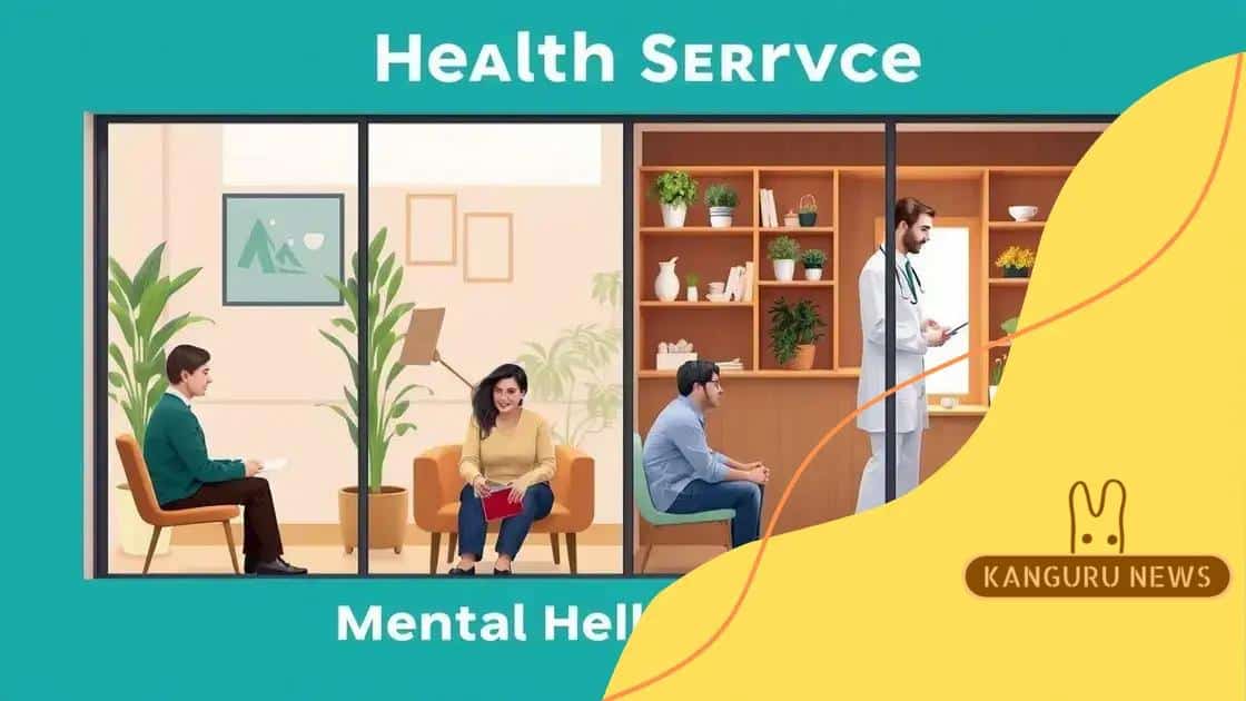 Different types of mental health services available
