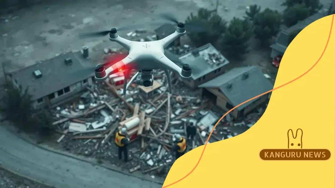 How drones are changing disaster response