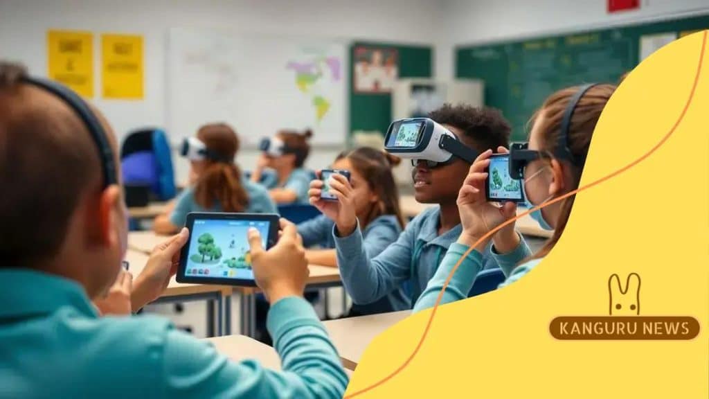 AR-powered learning experiences in K-12 schools