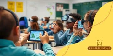 AR-powered learning experiences in K-12 schools