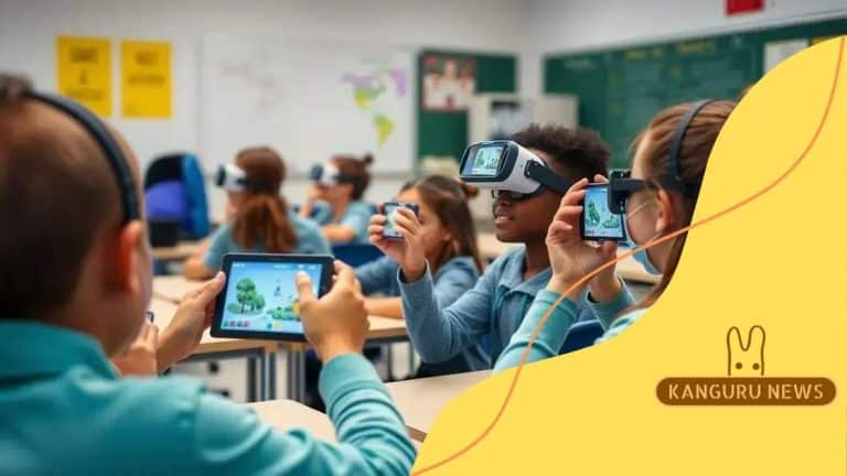 AR-powered learning experiences in K-12 schools