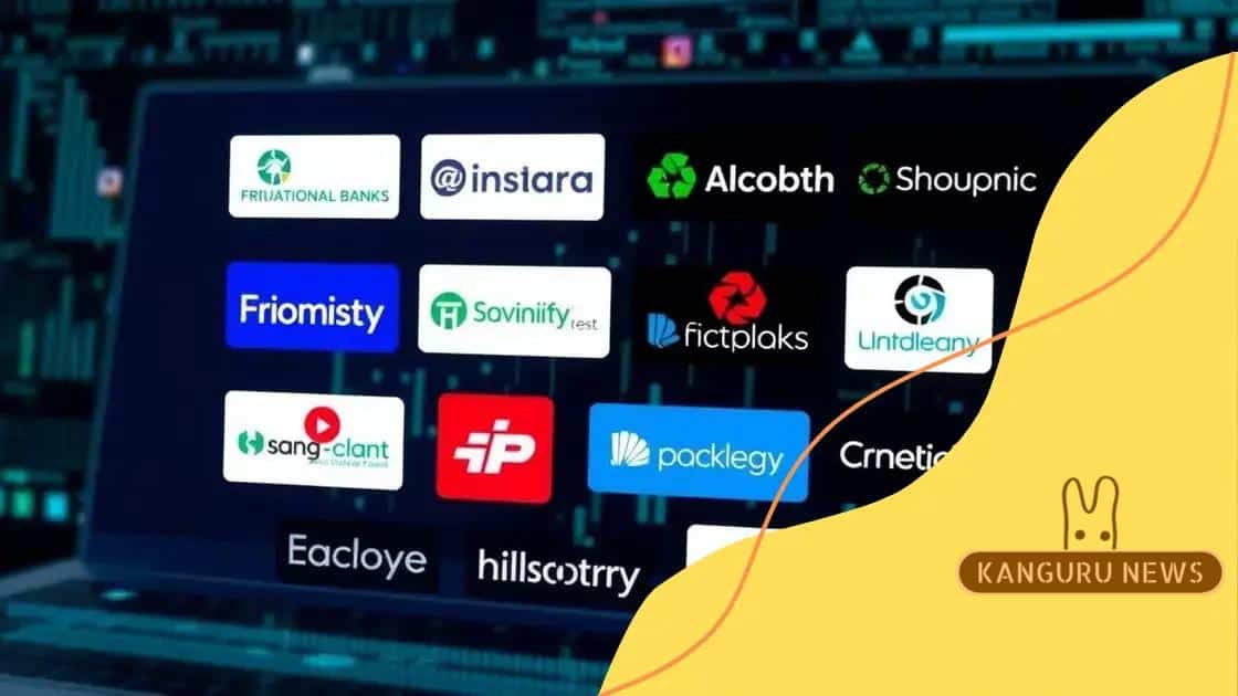 Key players in the fintech landscape