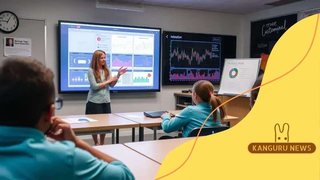 Personalization of learning through big data