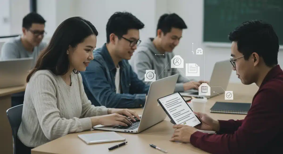 Students learning online under new accreditation guidelines